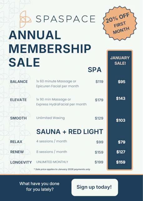 Annual Membership Sale