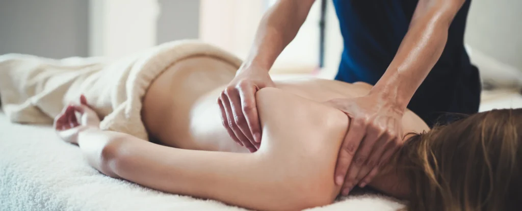 Massage therapy at SpaSpace Chicago